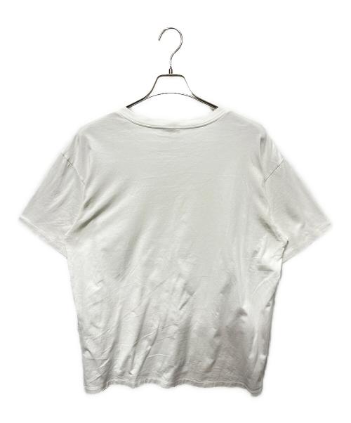 CELINE（セリーヌ）CELINE (セリーヌ) ロゴプリントTシャツ ホワイト サイズ:Lの古着・服飾アイテム