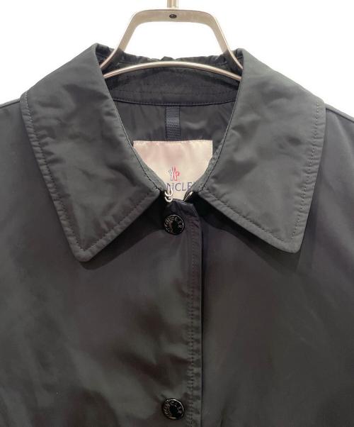 MONCLER（モンクレール）MONCLER (モンクレール) NAVIGATORIA/ナイロンコート ブラックの古着・服飾アイテム