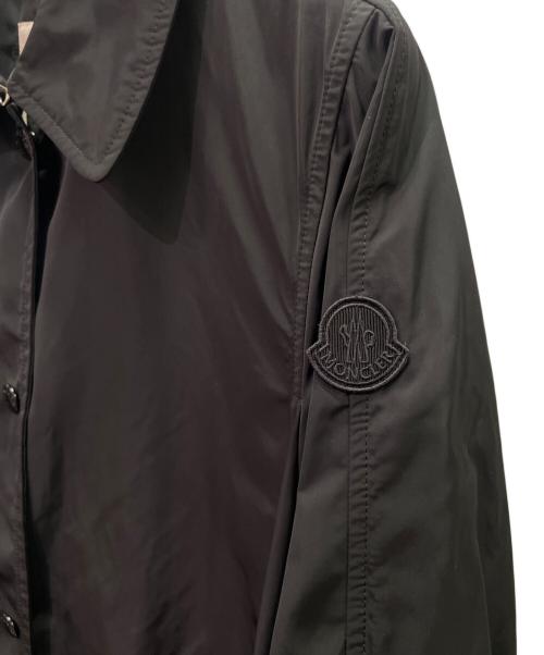 MONCLER（モンクレール）MONCLER (モンクレール) NAVIGATORIA/ナイロンコート ブラックの古着・服飾アイテム