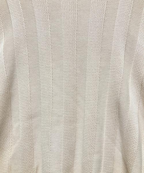 GUCCI（グッチ）GUCCI (グッチ) GGラインニット ベージュ サイズ:XLの古着・服飾アイテム