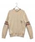 GUCCI（グッチ）の古着「GGラインニット」｜ベージュ