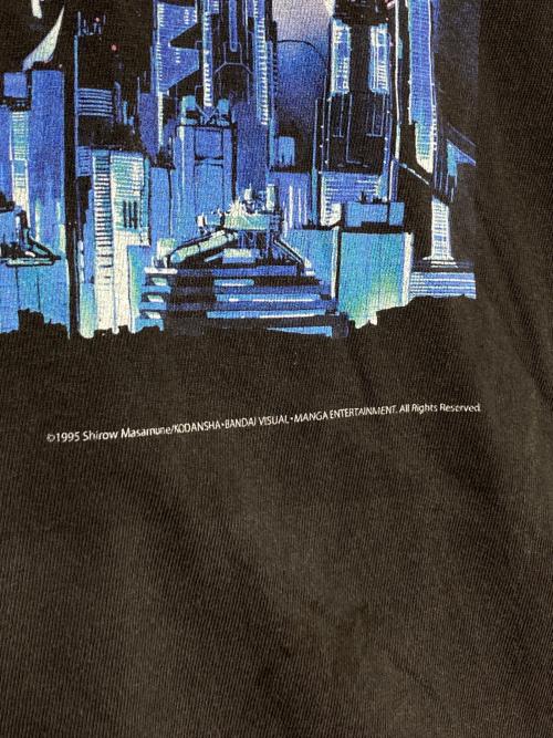 SAINT MICHAEL（セントマイケル）SAINT MICHAEL (セントマイケル) 攻殻機動隊 (コウカクキドウタイ) GS SS TEE ブラック サイズ:Mの古着・服飾アイテム