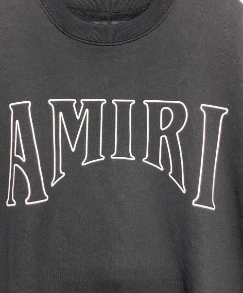 AMIRI（アミリ）AMIRI (アミリ) ロゴスウェット ブラック サイズ:Mの古着・服飾アイテム