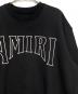 中古・古着 AMIRI (アミリ) ロゴスウェット ブラック サイズ:M：30000円