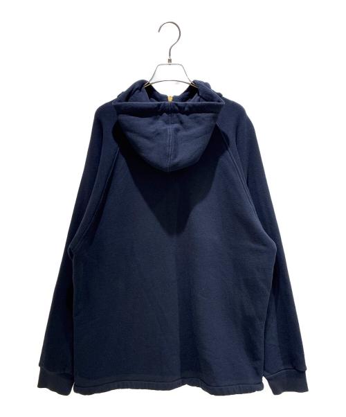 GUCCI（グッチ）GUCCI (グッチ) ヴィンテージロゴウェブストライプパーカー ネイビー サイズ:Sの古着・服飾アイテム