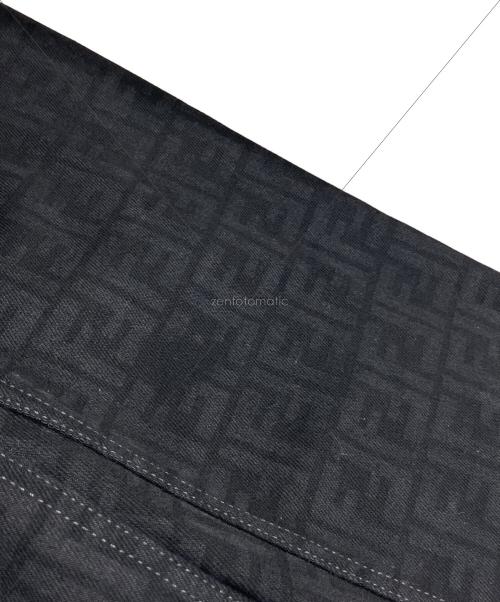 FENDI（フェンディ）FENDI (フェンディ) ズッカデニムパンツ ブラック サイズ:38の古着・服飾アイテム