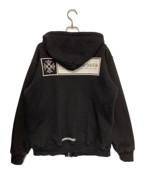 CHROME HEARTS（クロムハーツ）CHROME HEARTS (クロムハーツ) ダガージップパーカー ブラック サイズ:Mの古着・服飾アイテム