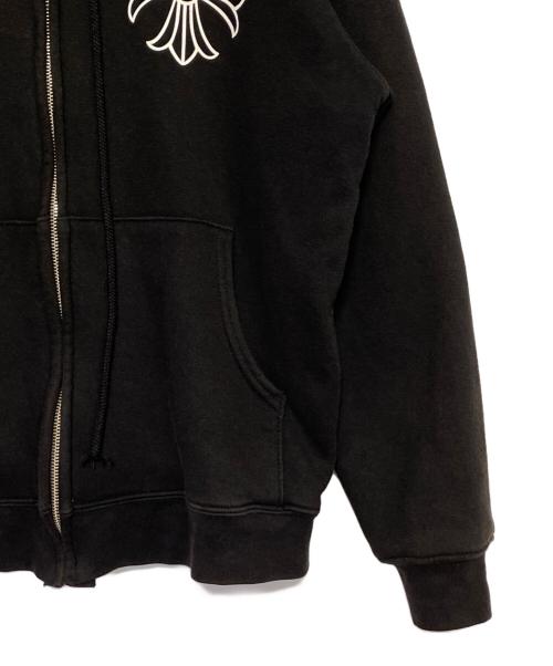 CHROME HEARTS（クロムハーツ）CHROME HEARTS (クロムハーツ) ダガージップパーカー ブラック サイズ:Mの古着・服飾アイテム