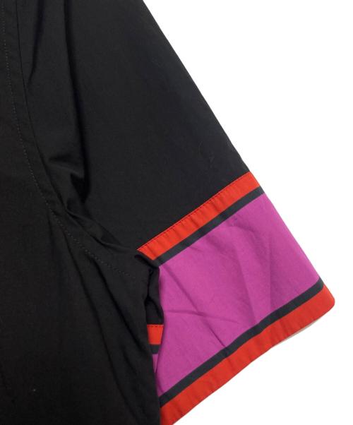 DOLCE & GABBANA（ドルチェ＆ガッバーナ）DOLCE & GABBANA (ドルチェ＆ガッバーナ) 呪術廻戦 (ジュジュツカイセン) オープンカラーシャツ ブラック サイズ:40の古着・服飾アイテム