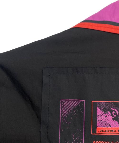 DOLCE & GABBANA（ドルチェ＆ガッバーナ）DOLCE & GABBANA (ドルチェ＆ガッバーナ) 呪術廻戦 (ジュジュツカイセン) オープンカラーシャツ ブラック サイズ:40の古着・服飾アイテム