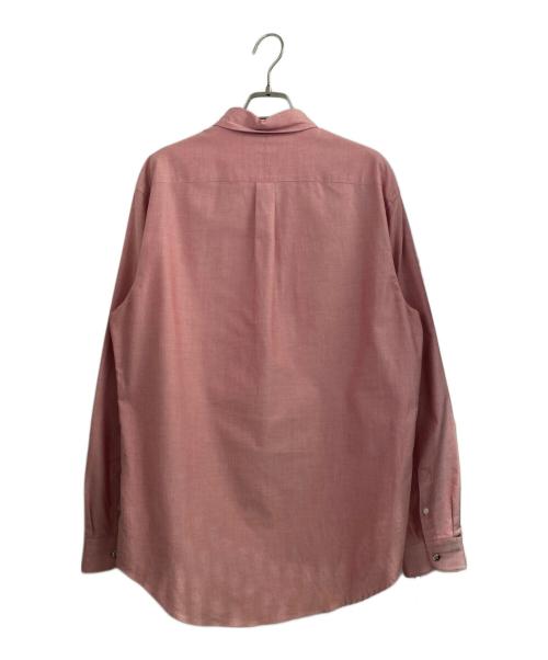 LOUIS VUITTON（ルイ ヴィトン）LOUIS VUITTON (ルイ ヴィトン) LVロゴボタンダウンシャツ レッド サイズ:XLの古着・服飾アイテム