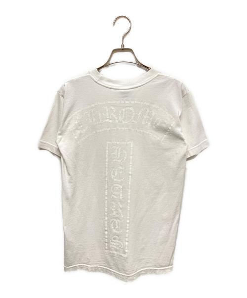 CHROME HEARTS（クロムハーツ）CHROME HEARTS (クロムハーツ) OLD T-BAR STAR LOGO ティーバースタープリント半袖Tシャツ ホワイト サイズ:Sの古着・服飾アイテム