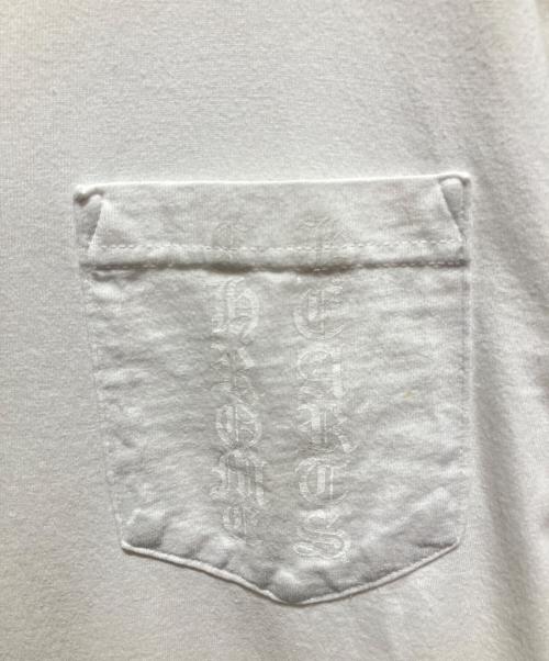 CHROME HEARTS（クロムハーツ）CHROME HEARTS (クロムハーツ) OLD T-BAR STAR LOGO ティーバースタープリント半袖Tシャツ ホワイト サイズ:Sの古着・服飾アイテム