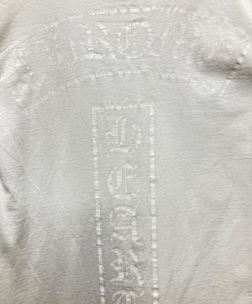 CHROME HEARTS（クロムハーツ）CHROME HEARTS (クロムハーツ) OLD T-BAR STAR LOGO ティーバースタープリント半袖Tシャツ ホワイト サイズ:Sの古着・服飾アイテム