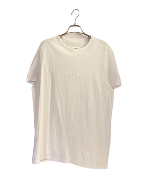 Maison Margiela（メゾンマルジェラ）Maison Margiela (メゾンマルジェラ) ロゴTシャツ ホワイト サイズ:Sの古着・服飾アイテム