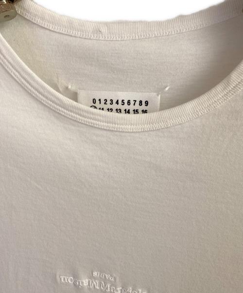 Maison Margiela（メゾンマルジェラ）Maison Margiela (メゾンマルジェラ) ロゴTシャツ ホワイト サイズ:Sの古着・服飾アイテム