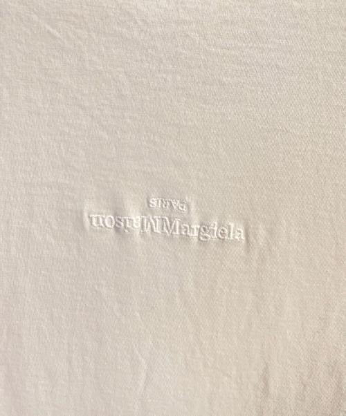 Maison Margiela（メゾンマルジェラ）Maison Margiela (メゾンマルジェラ) ロゴTシャツ ホワイト サイズ:Sの古着・服飾アイテム