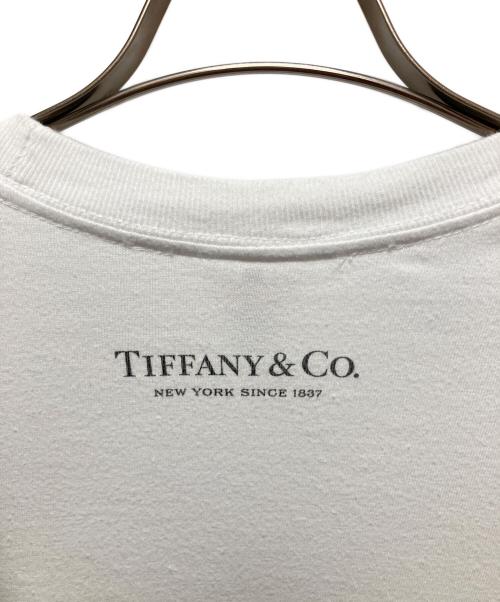 SUPREME（シュプリーム）SUPREME (シュプリーム) TIFFANY & Co. (ティファニー)  x Tiffany 21AW Box Logo Tee ホワイト サイズ:Lの古着・服飾アイテム