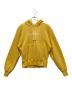 Saint Laurent Paris（サンローランパリ）の古着「Hooded Sweatshirt /ロゴパーカー」｜イエロー
