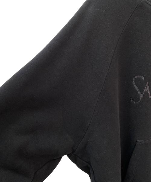 Saint Laurent Paris（サンローランパリ）Saint Laurent Paris (サンローランパリ) ロゴスウェット ブラック サイズ:Ⅼの古着・服飾アイテム