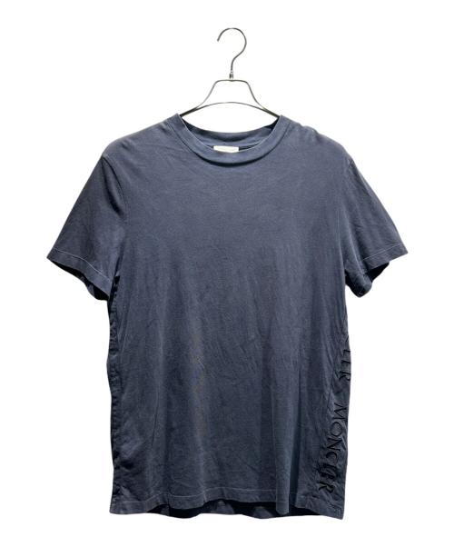 MONCLER（モンクレール）MONCLER (モンクレール) ロゴTシャツ/F10918C72010 8390T ネイビー サイズ:Lの古着・服飾アイテム
