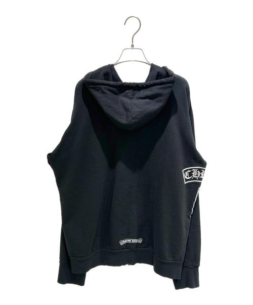 CHROME HEARTS（クロムハーツ）CHROME HEARTS (クロムハーツ) ダガージップパーカー ブラック サイズ:Lの古着・服飾アイテム