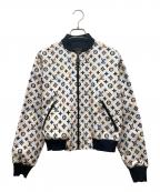 LOUIS VUITTONルイ ヴィトン）の古着「モノグラムブルゾン」｜ホワイト