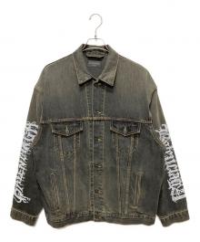 BALENCIAGA（バレンシアガ）の古着「24SS Diy Metal ラージフィット ジャケット」｜ブラック