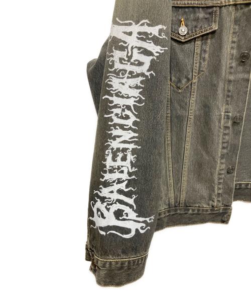 BALENCIAGA（バレンシアガ）BALENCIAGA (バレンシアガ) 24SS Diy Metal ラージフィット ジャケット ブラック サイズ:Sの古着・服飾アイテム