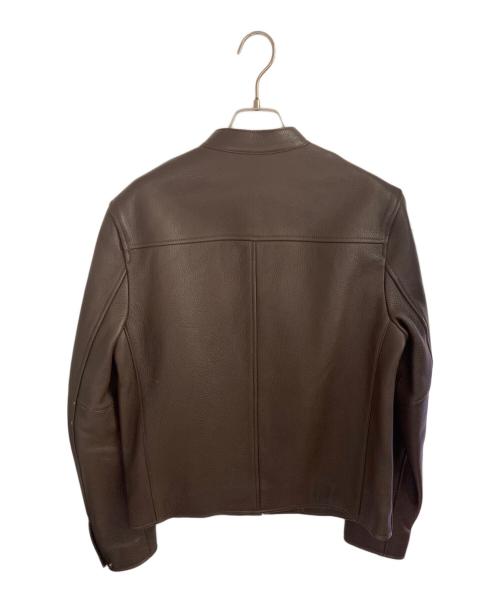 COACH（コーチ）COACH (コーチ) レザージャケット ブラウン サイズ:Sの古着・服飾アイテム