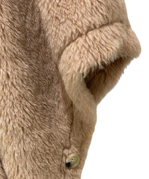MaxMara（マックスマーラ）MaxMara (マックスマーラ) テディベアケープ/UNICA ベージュ サイズ:165/88の古着・服飾アイテム