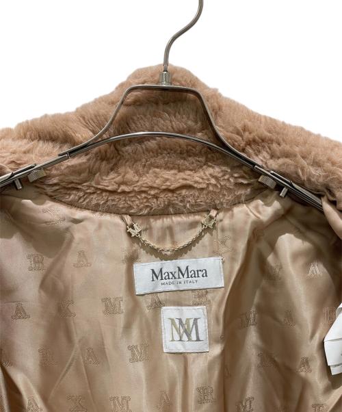 MaxMara（マックスマーラ）MaxMara (マックスマーラ) テディベアケープ/UNICA ベージュ サイズ:165/88の古着・服飾アイテム