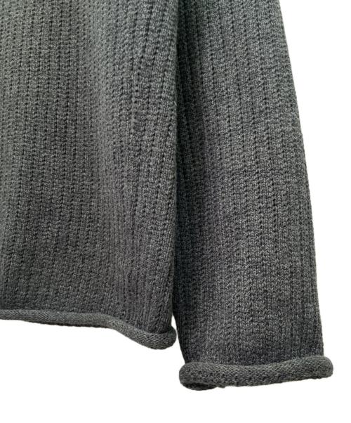 HERMES（エルメス）HERMES (エルメス) コットン ニット グレー サイズ:Ｍの古着・服飾アイテム