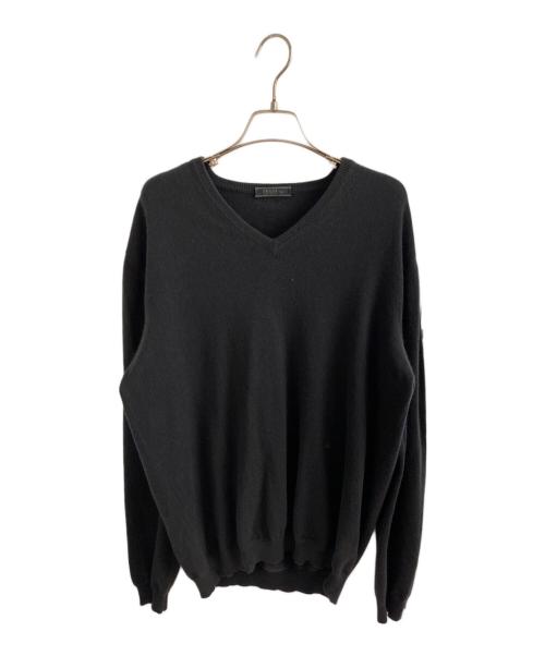 PRADA（プラダ）PRADA (プラダ) カシミヤニット グレー サイズ:50の古着・服飾アイテム