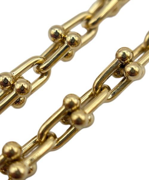 TIFFANY & Co.（ティファニー）TIFFANY & Co. (ティファニー) K18YG HardWear Micro Link Bracelet ハードウェア マイクロリンク ブレスレット 60416923 サイズ:マイクロの古着・服飾アイテム