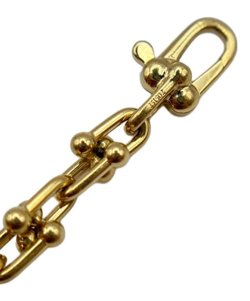 TIFFANY & Co.（ティファニー）TIFFANY & Co. (ティファニー) K18YG HardWear Micro Link Bracelet ハードウェア マイクロリンク ブレスレット 60416923 サイズ:マイクロの古着・服飾アイテム