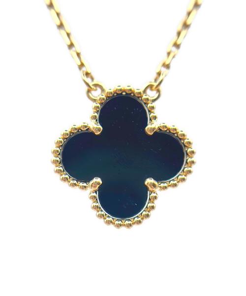 VAN CLEEF & ARPELS（ヴァンクリーフ＆アーペル）VAN CLEEF & ARPELS (ヴァンクリーフ＆アーペル) Vintage alhambra pendant onyx ヴィンテージアルハンブラ ペンダント オニキス サイズ:ヴィンテージの古着・服飾アイテム