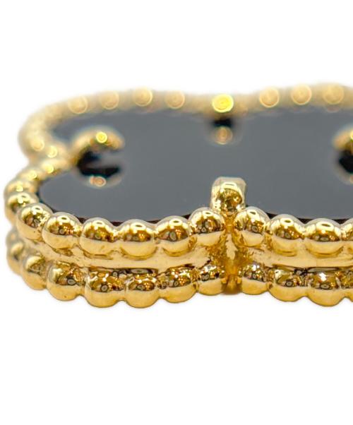 VAN CLEEF & ARPELS（ヴァンクリーフ＆アーペル）VAN CLEEF & ARPELS (ヴァンクリーフ＆アーペル) Vintage Alhambra Onyx Necklace ヴィンテージ アルハンブラ オニキス ネックレス VCARA45800 サイズ:ヴィンテージの古着・服飾アイテム
