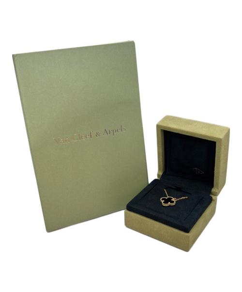 VAN CLEEF & ARPELS（ヴァンクリーフ＆アーペル）VAN CLEEF & ARPELS (ヴァンクリーフ＆アーペル) Vintage Alhambra Onyx Necklace ヴィンテージ アルハンブラ オニキス ネックレス VCARA45800 サイズ:ヴィンテージの古着・服飾アイテム