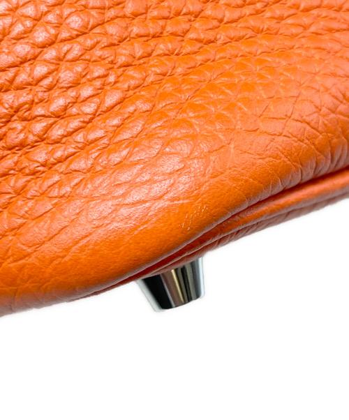 HERMES（エルメス）HERMES (エルメス) ピコタンロック PM/シルバー金具/トリヨンクレマンス/オレンジ系/U刻印 オレンジ系 サイズ:PMの古着・服飾アイテム