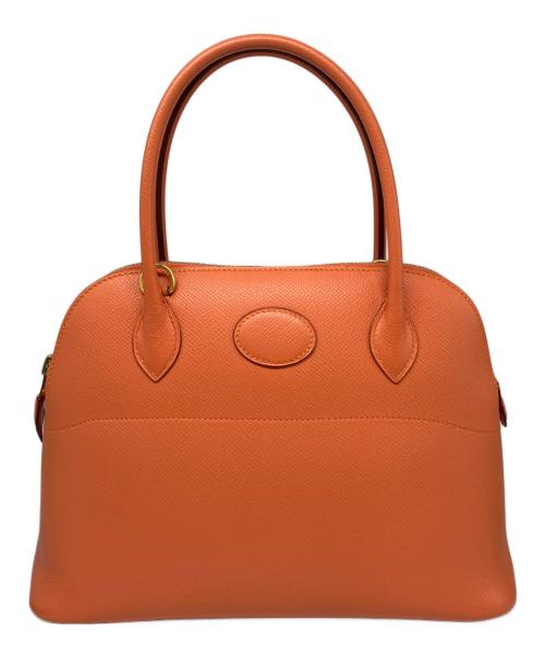 HERMES（エルメス）HERMES (エルメス) ボリード27/ゴールド金具/エプソン/マンゴー/□Q刻印 マンゴー サイズ:27の古着・服飾アイテム