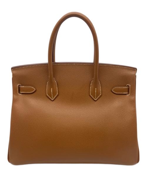 HERMES（エルメス）HERMES (エルメス) バーキン 30/ゴールド金具/ヴォーエプソン/ゴールド/☐M刻印:2009年 ゴールド サイズ:30の古着・服飾アイテム