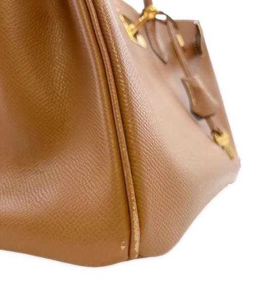 HERMES（エルメス）HERMES (エルメス) バーキン 30/ゴールド金具/ヴォーエプソン/ゴールド/☐M刻印:2009年 ゴールド サイズ:30の古着・服飾アイテム