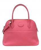 HERMESエルメス）の古着「Bolide 27 ボリード 27/ヴォースイフト/ローズアザレ/A刻印：2017年製造/シルバー金具」｜ローズアザレ