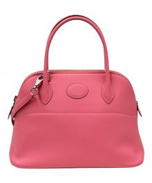 HERMES（エルメス）の古着「Bolide 27 ボリード 27/ヴォースイフト/ローズアザレ/A刻印：2017年製造/シルバー金具」｜ローズアザレ