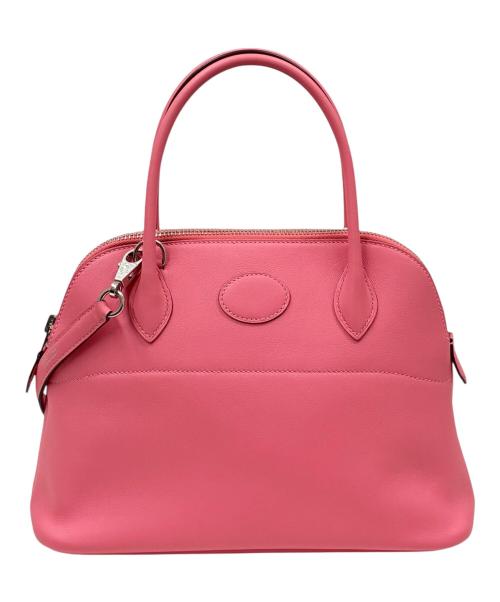 HERMES（エルメス）HERMES (エルメス) Bolide 27 ボリード 27/ヴォースイフト/ローズアザレ/A刻印：2017年製造/シルバー金具 ローズアザレ サイズ:27の古着・服飾アイテム