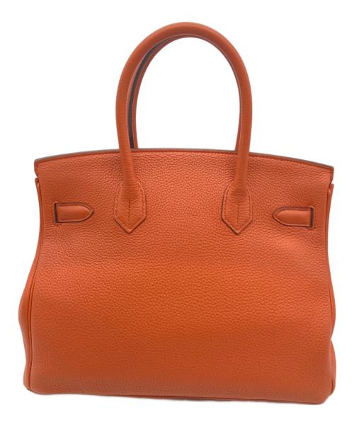 HERMES（エルメス）HERMES (エルメス) バーキン 30/ゴールド金具/トゴ/テールバトゥ/X刻印:2016年 オレンジ系 サイズ:30の古着・服飾アイテム