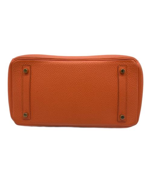 HERMES（エルメス）HERMES (エルメス) バーキン 30/ゴールド金具/トゴ/テールバトゥ/X刻印:2016年 オレンジ系 サイズ:30の古着・服飾アイテム
