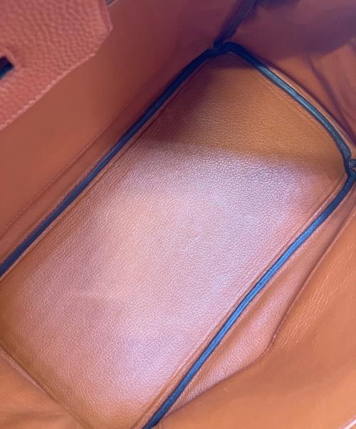 HERMES（エルメス）HERMES (エルメス) バーキン 30/ゴールド金具/トゴ/テールバトゥ/X刻印:2016年 オレンジ系 サイズ:30の古着・服飾アイテム