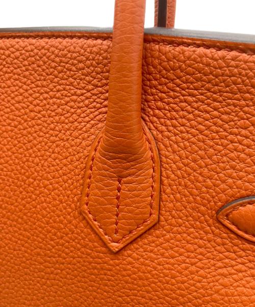 HERMES（エルメス）HERMES (エルメス) バーキン 30/ゴールド金具/トゴ/テールバトゥ/X刻印:2016年 オレンジ系 サイズ:30の古着・服飾アイテム